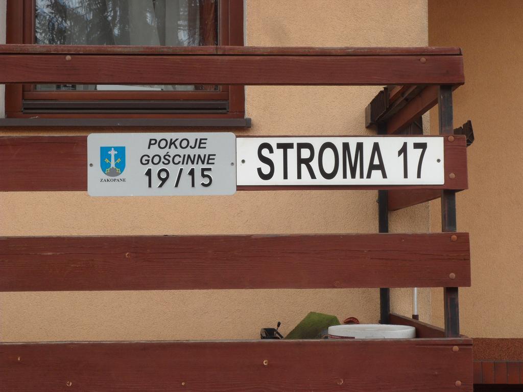 Pokoje Goscinne Na Stromej Zakopane Eksteriør billede